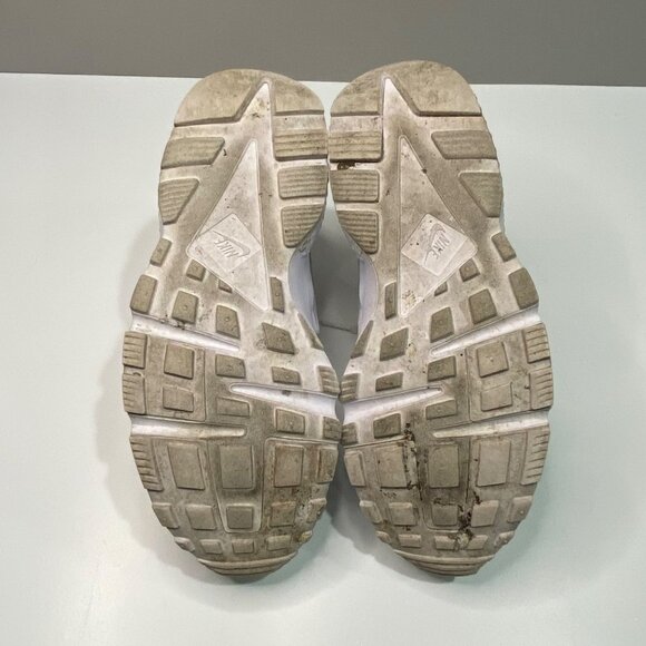Nike Air Huarache Run G5 White Pure Platinum Youth Size 6 - Picture 6 of 9